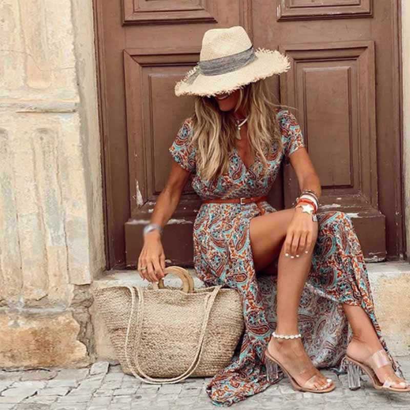 Marlene | Abito Maxi Bohemien